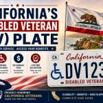 California's Disabled Veteran (DV) plate