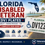 disabled veteran license plate florida